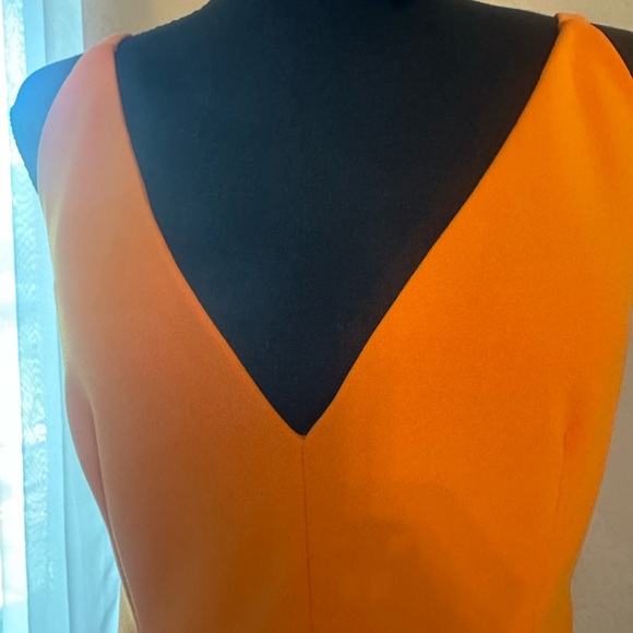 Hand made painting long dress with pearls - Picture 3 of 5